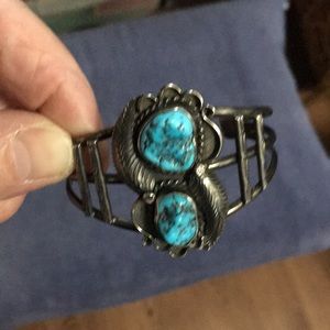 Turquoise cuff bracelet
